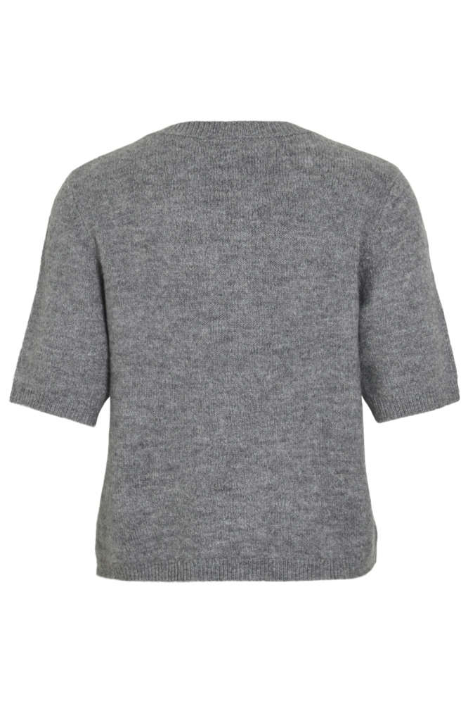 VIDAINTY O-NECK 2/4 KNIT CARDIGAN/1 14108837 MEDIUM GREY MELANGE